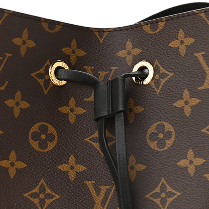 Louis Vuitton Monogram Neonoe MM Black 10 of 11