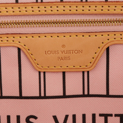 Louis Vuitton Monogram Neverfull MM Rose Ballerine 6 of 8