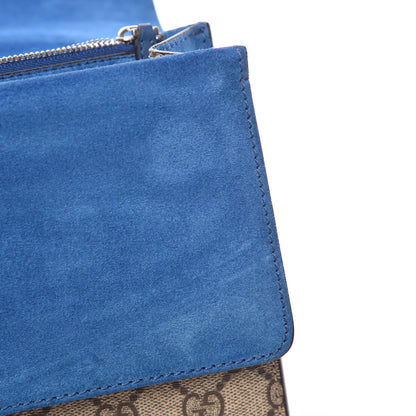 Gucci GG Supreme Monogram Medium Dionysus Shoulder Bag Blue 11 of 15