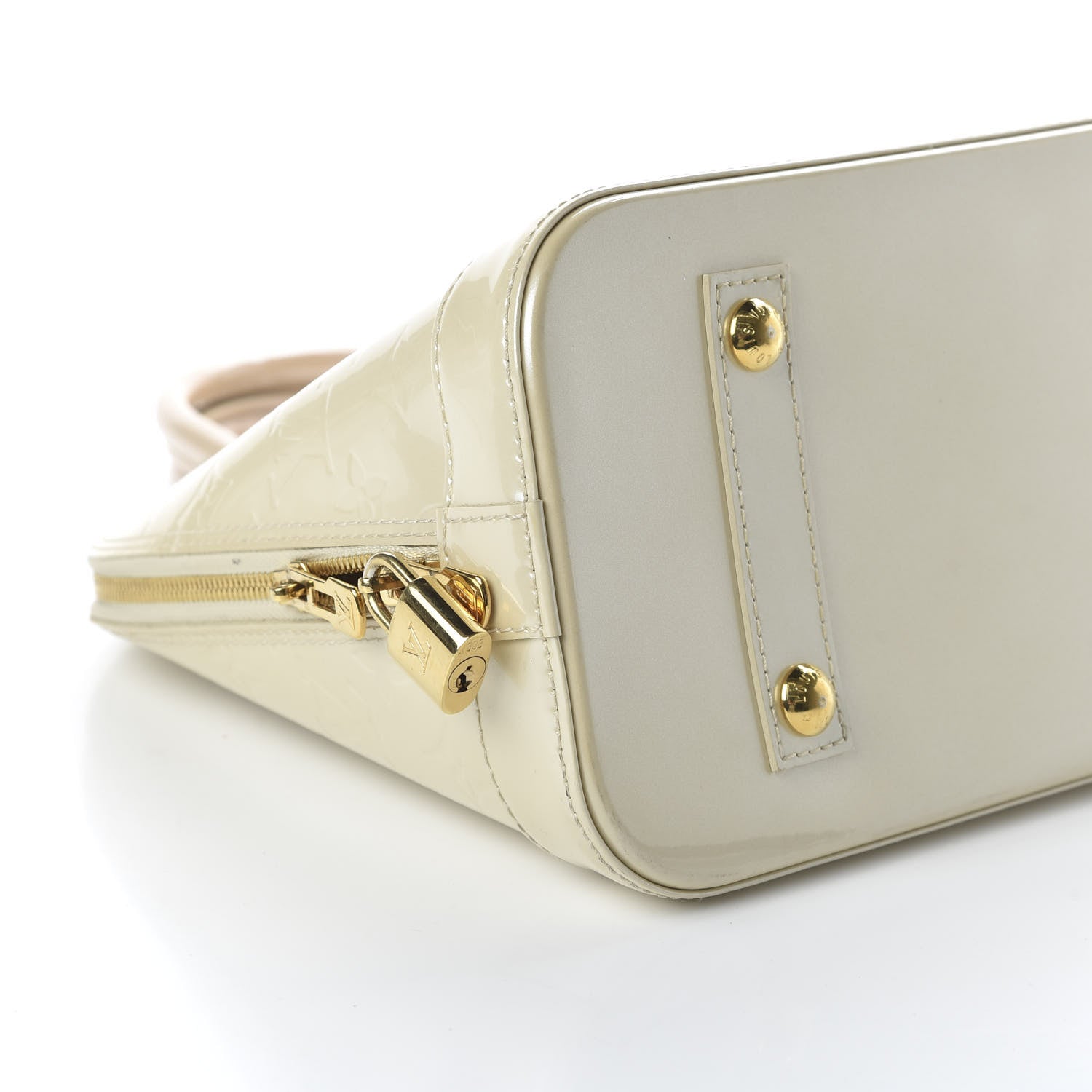 Louis Vuitton Vernis Alma PM Blanc Corail 6 of 9
