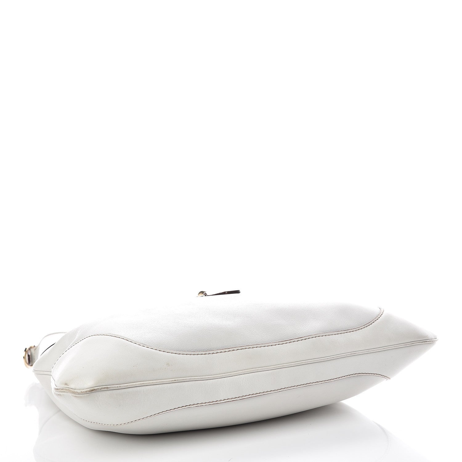 Gucci Calfskin Medium Jackie O Bouvier Hobo White 4 of 13
