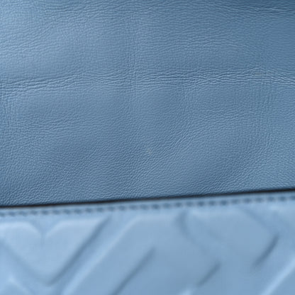 Fendi Nappa FF 1974 Embossed Baguette Azzurro Baby 13 of 16