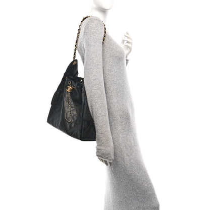 Chanel Caviar Quilted Medium Chanel 25 Handbag Black 2 of 11