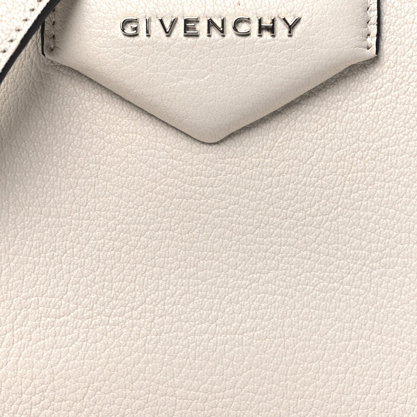 Sugar Goatskin Nano Antigona White