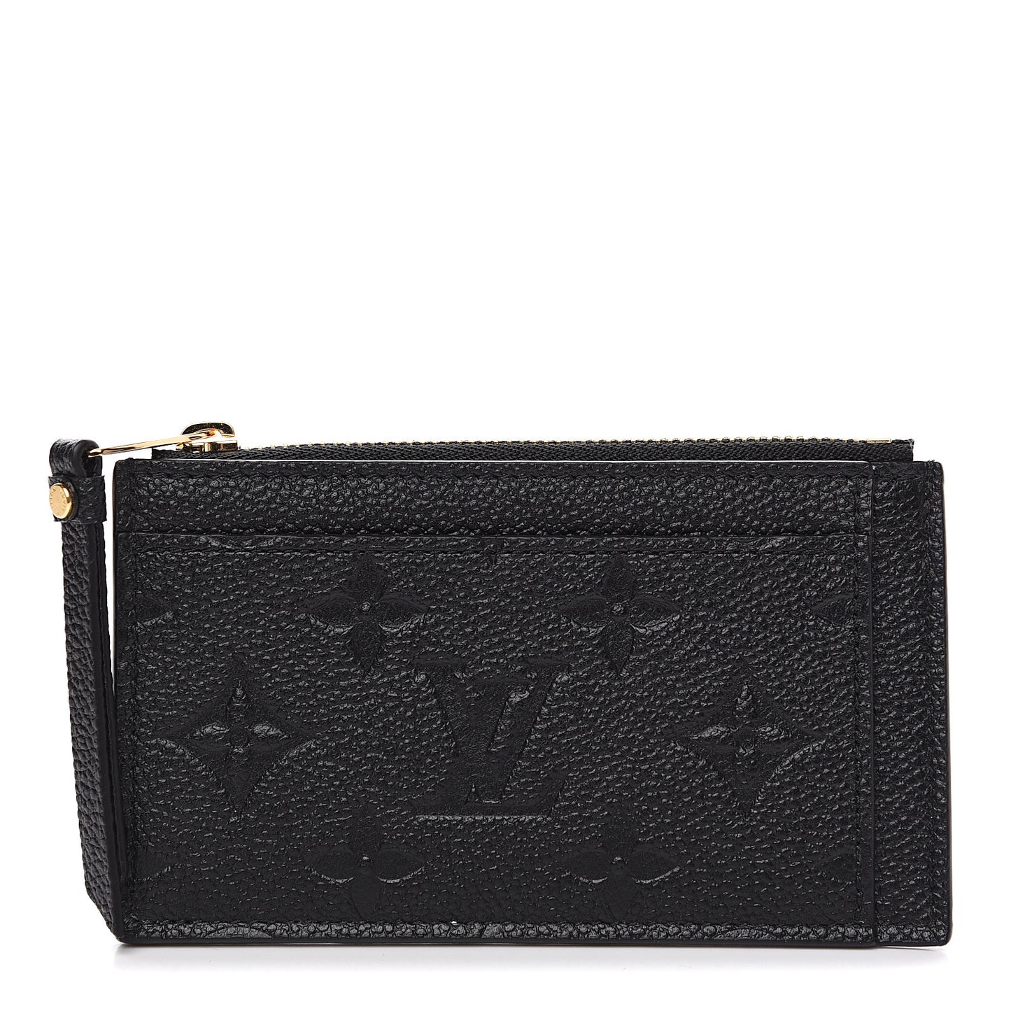 Empreinte Zipper Card Holder Black