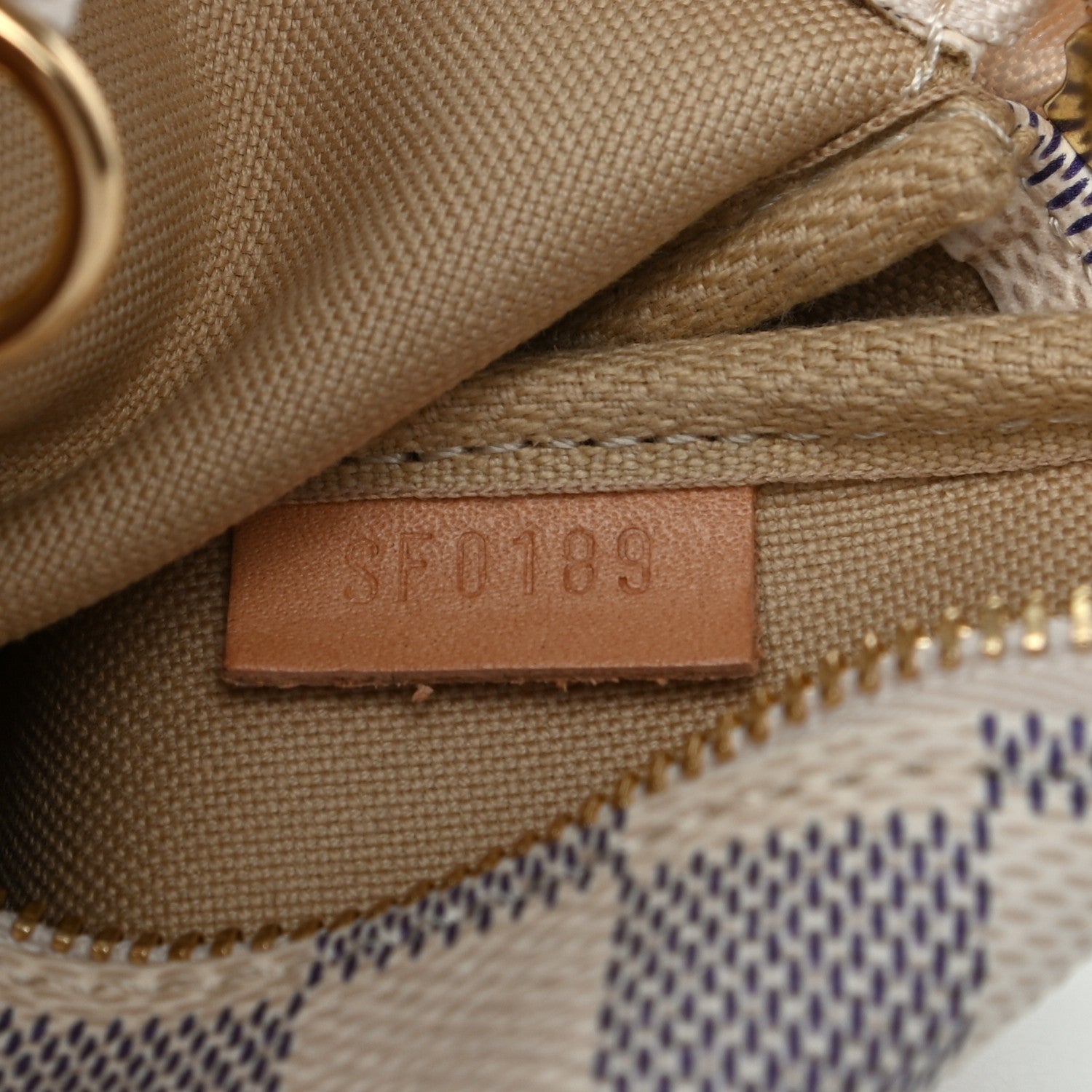 Louis Vuitton Damier Azur Mini Pochette Accessories 7 of 7