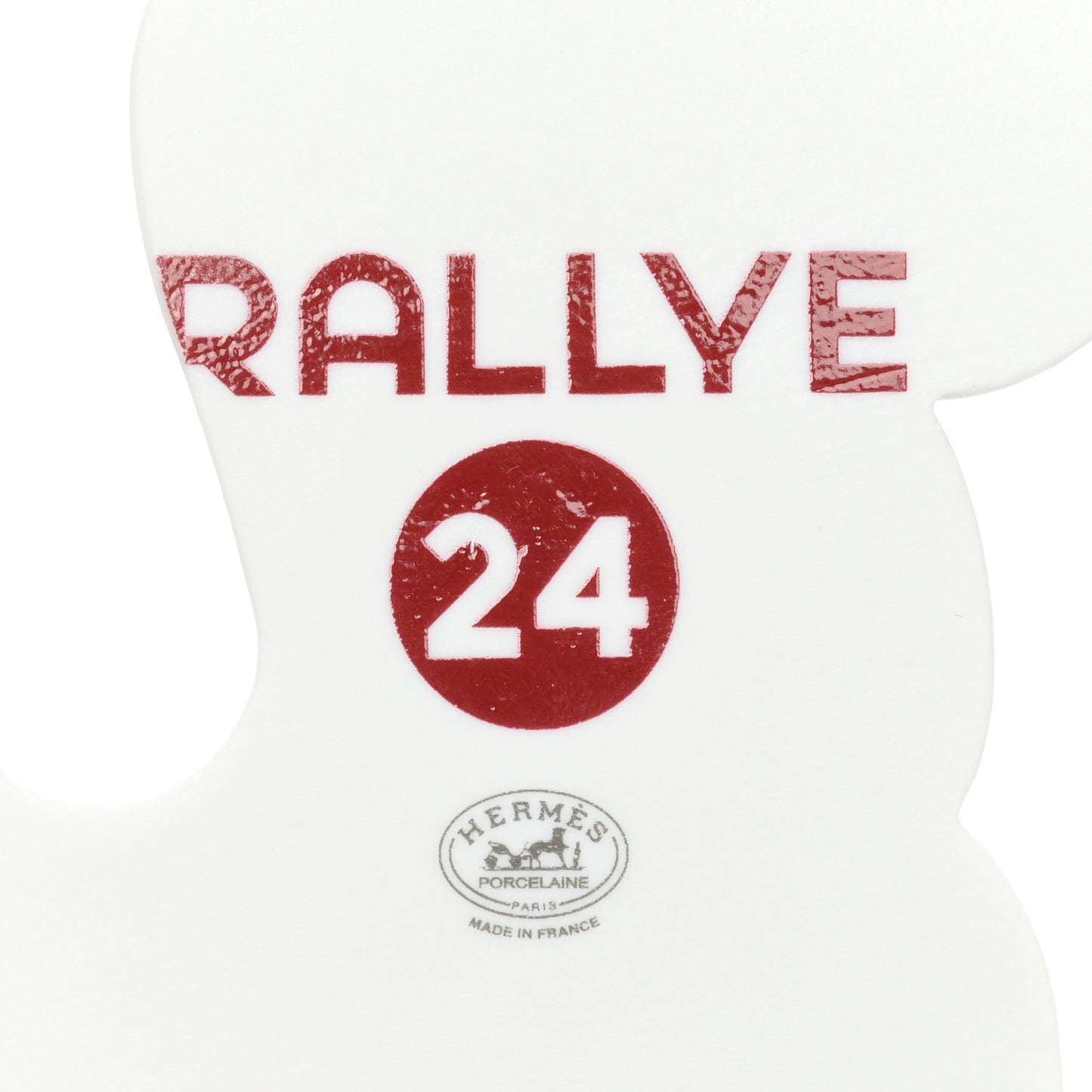 Porcelain Rallye 24 Petit H Cheval Figure