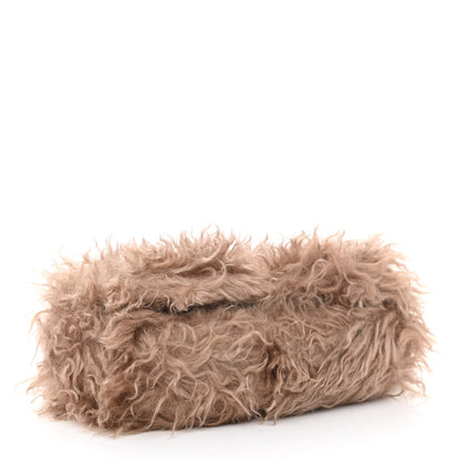 Burberry Mohair TB Lola Bag Camel 4 of 10