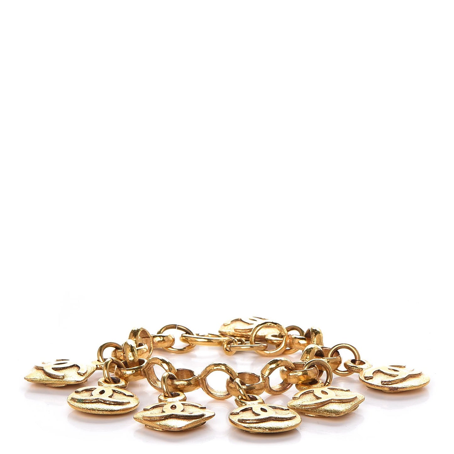 CC Charm Bracelet Gold