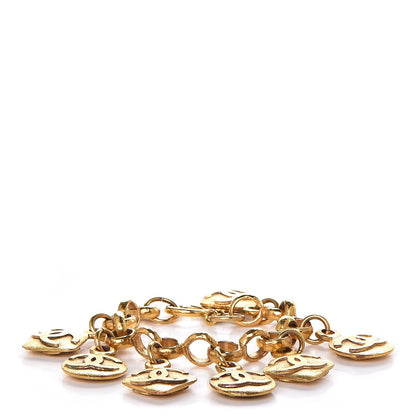 Chanel CC Charm Bracelet Gold 1 of 5
