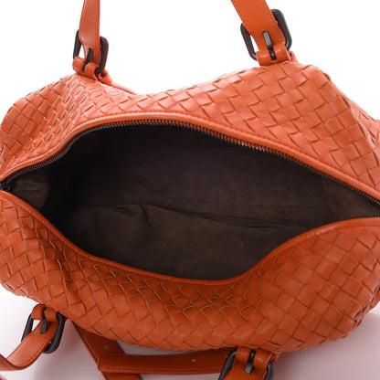 Bottega Veneta Nappa Intrecciato Montaigne Satchel Orange 6 of 9