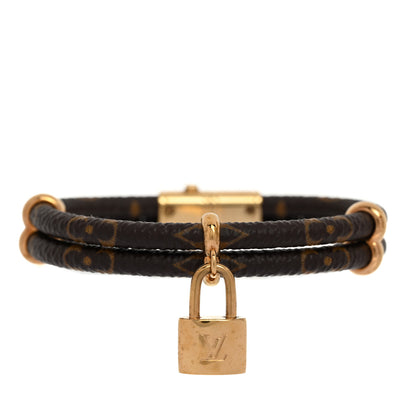 Louis Vuitton Monogram Keep It Twice Bracelet 17 1 of 4