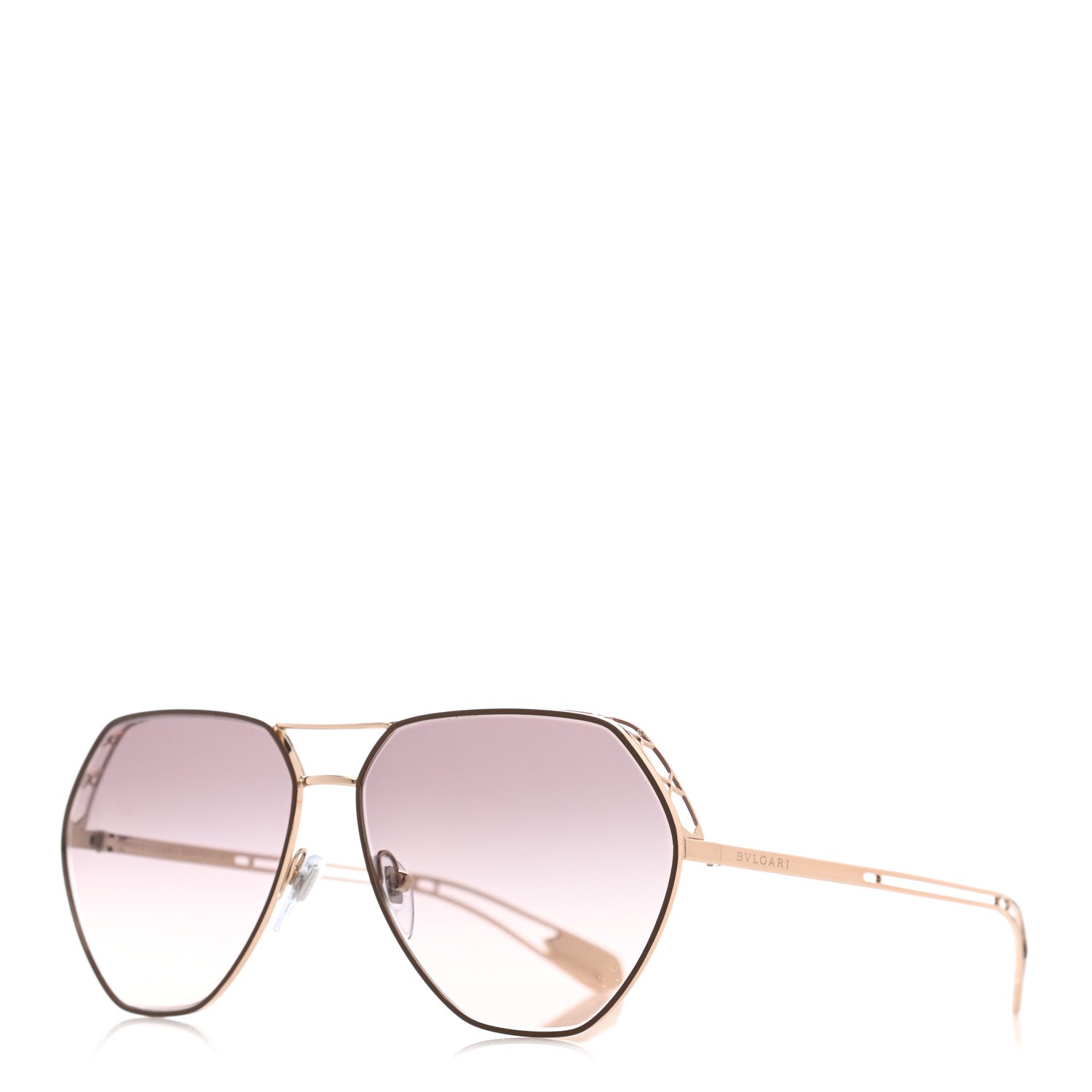 Bulgari 6098-B Sunglasses Pink Gold 1 of 7