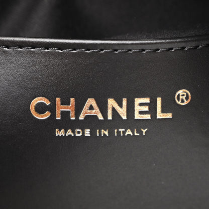Chanel Caviar Quilted Medium Chanel 25 Handbag Black 8 of 13