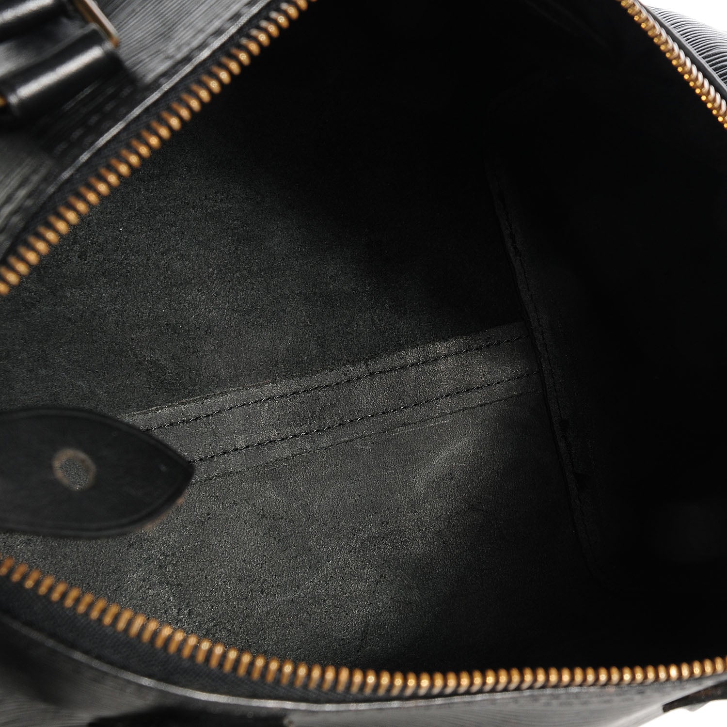 Louis Vuitton Epi Speedy 30 Black 6 of 8