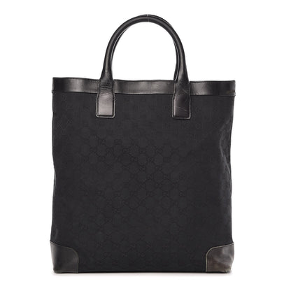 Gucci GG Plus Monogram Vertical Tote Black 1 of 14