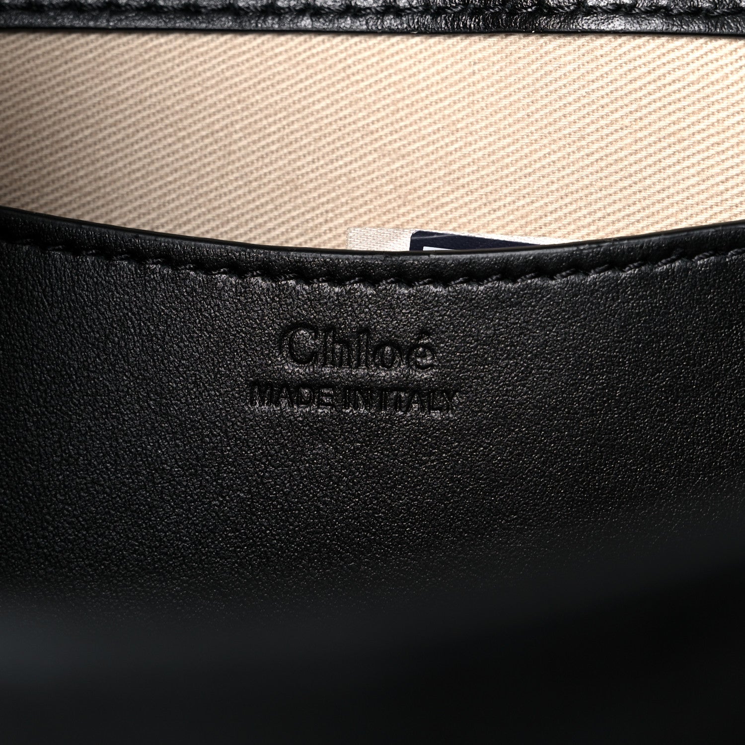 Chloe Calfskin Large Tess Bag Black 7 of 11