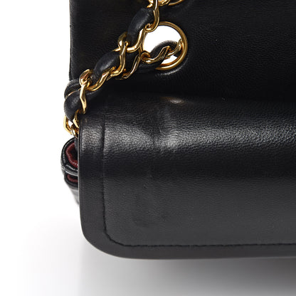 Chanel Lambskin Quilted Small Double Flap Black 19 of 23