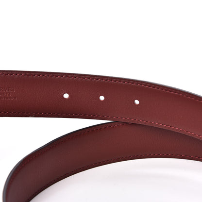 Hermes Box Swift 32mm H Belt 90 Black Rouge H 3 of 6