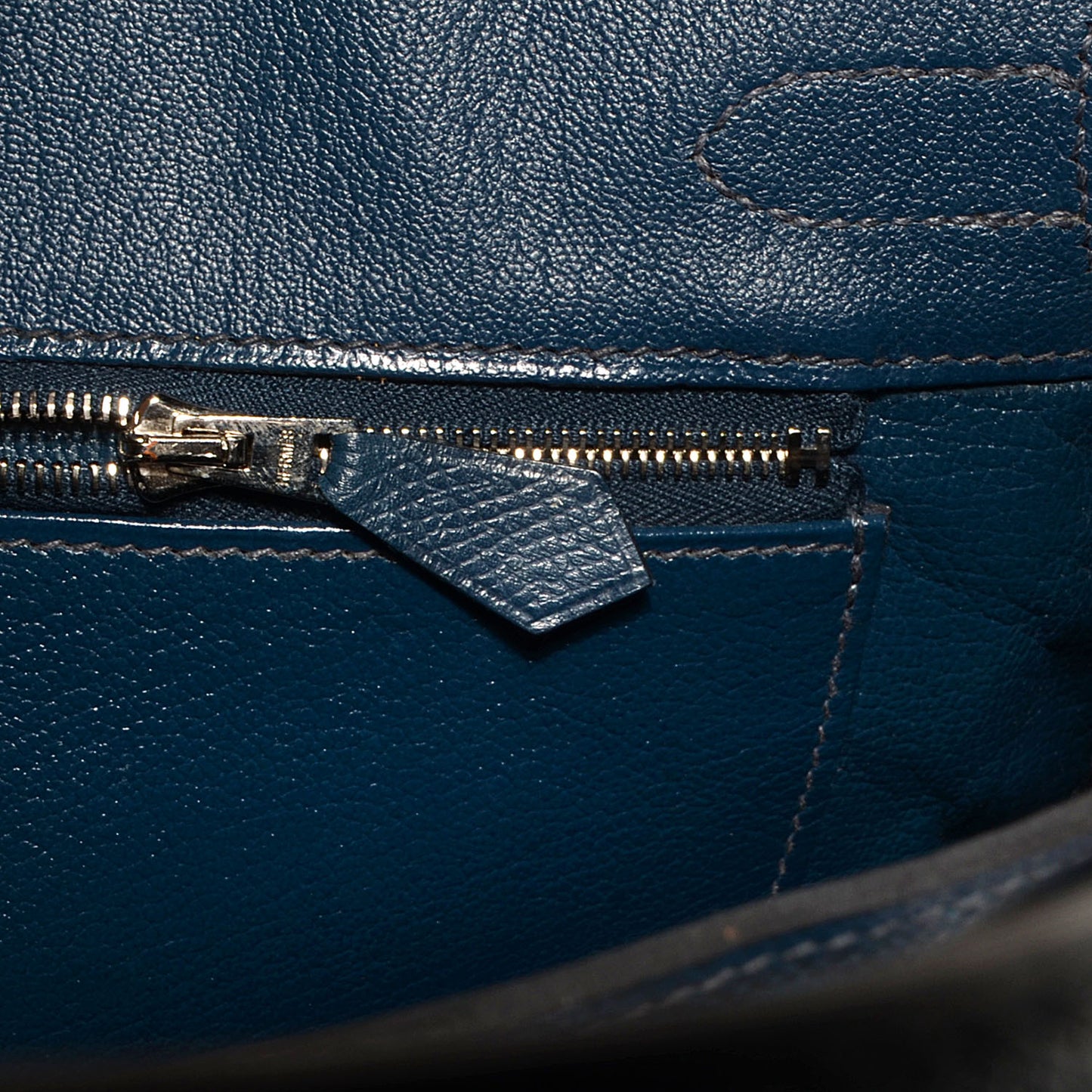 Epsom Birkin 30 Bleu de Prusse