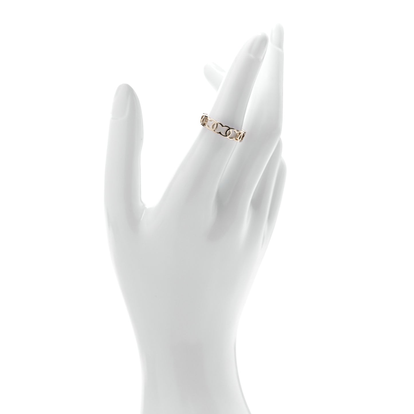 Metal CC Ring 6 52 Gold