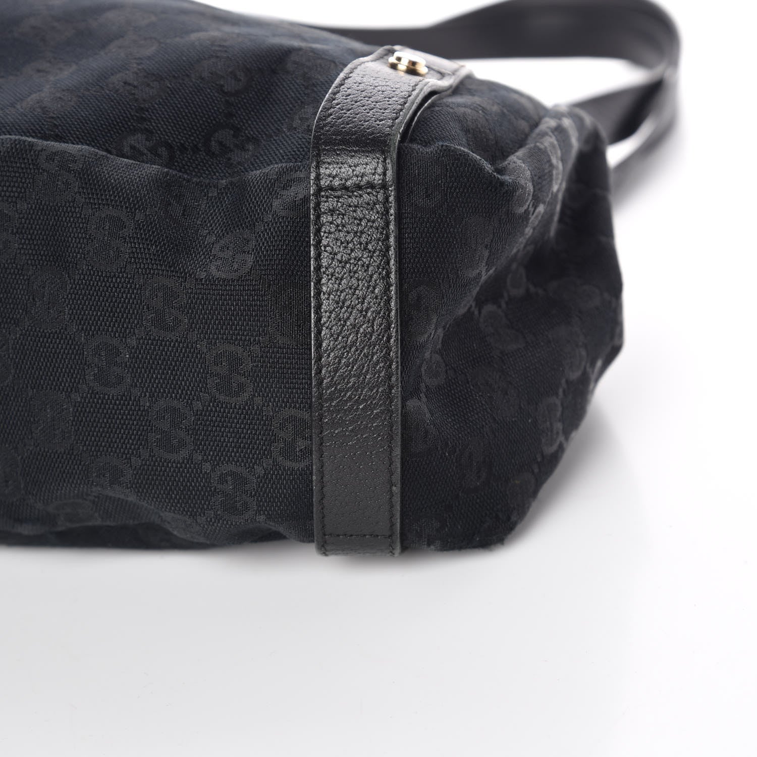 Gucci Monogram Medium Abbey Shoulder Bag Black 6 of 10