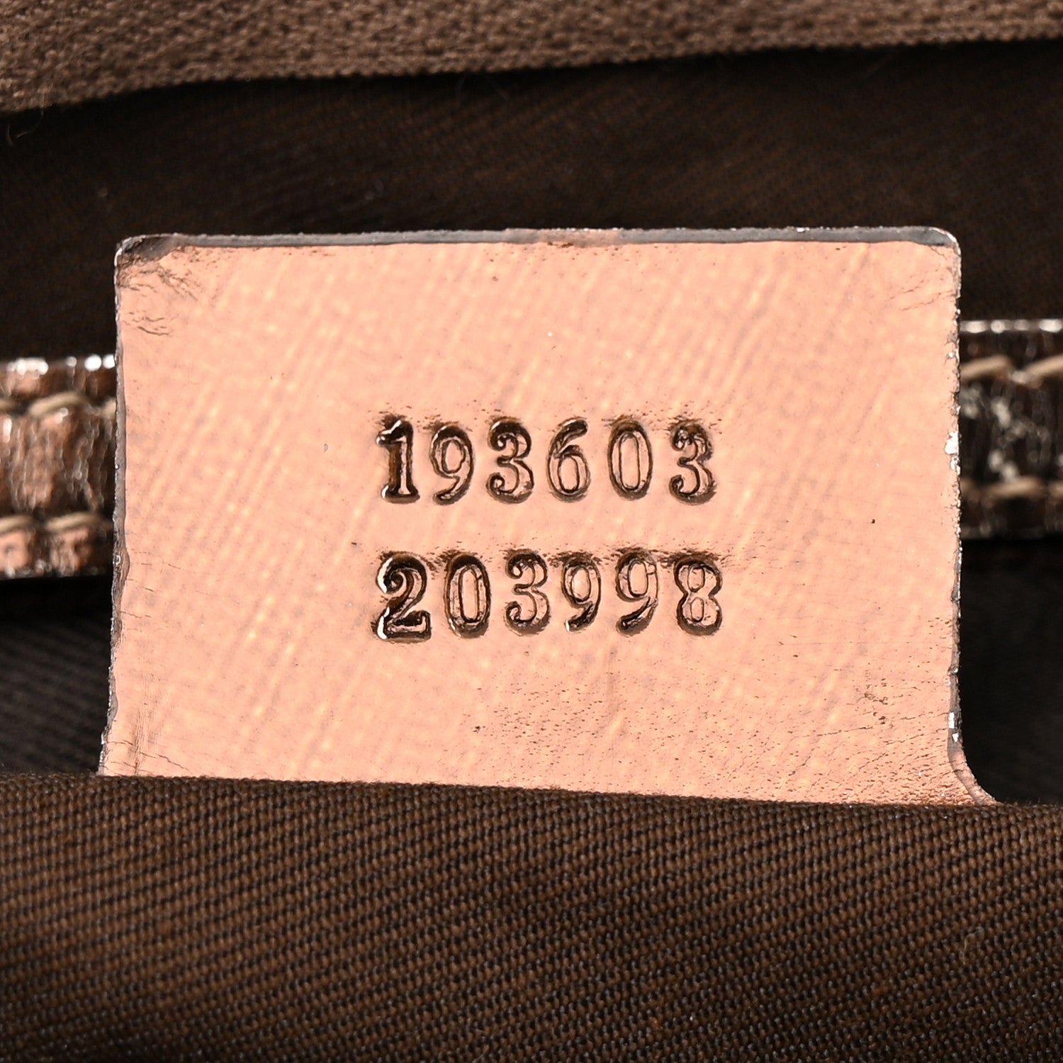 Gucci GG Supreme Monogram Medium Joy Boston Dark Brown Bronze 7 of 27