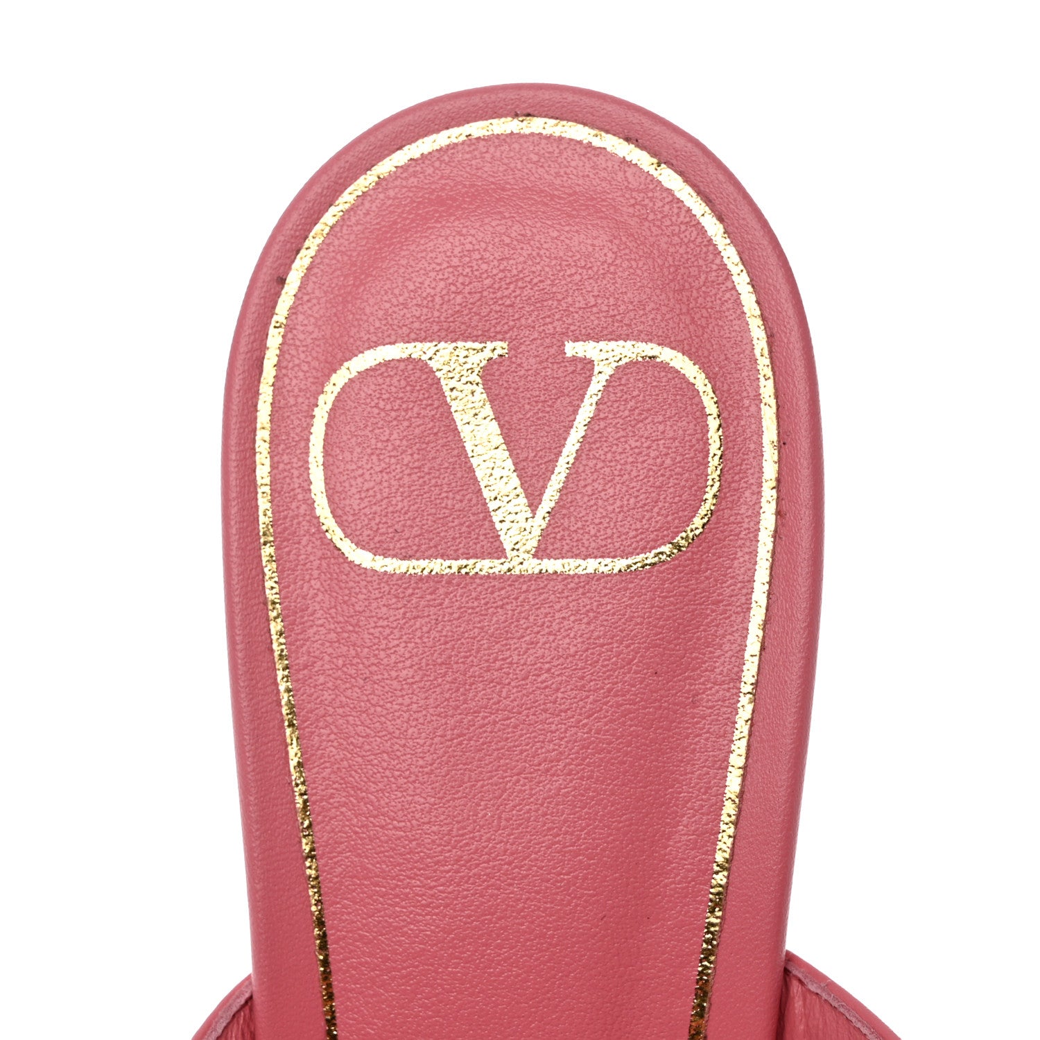 Valentino Garavani Calfskin Roman Stud Ankle Strap 80mm Pumps 38 Flamingo Pink 7 of 9