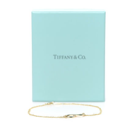 Tiffany 18K Yellow Gold Infinity Bracelet 6 of 6