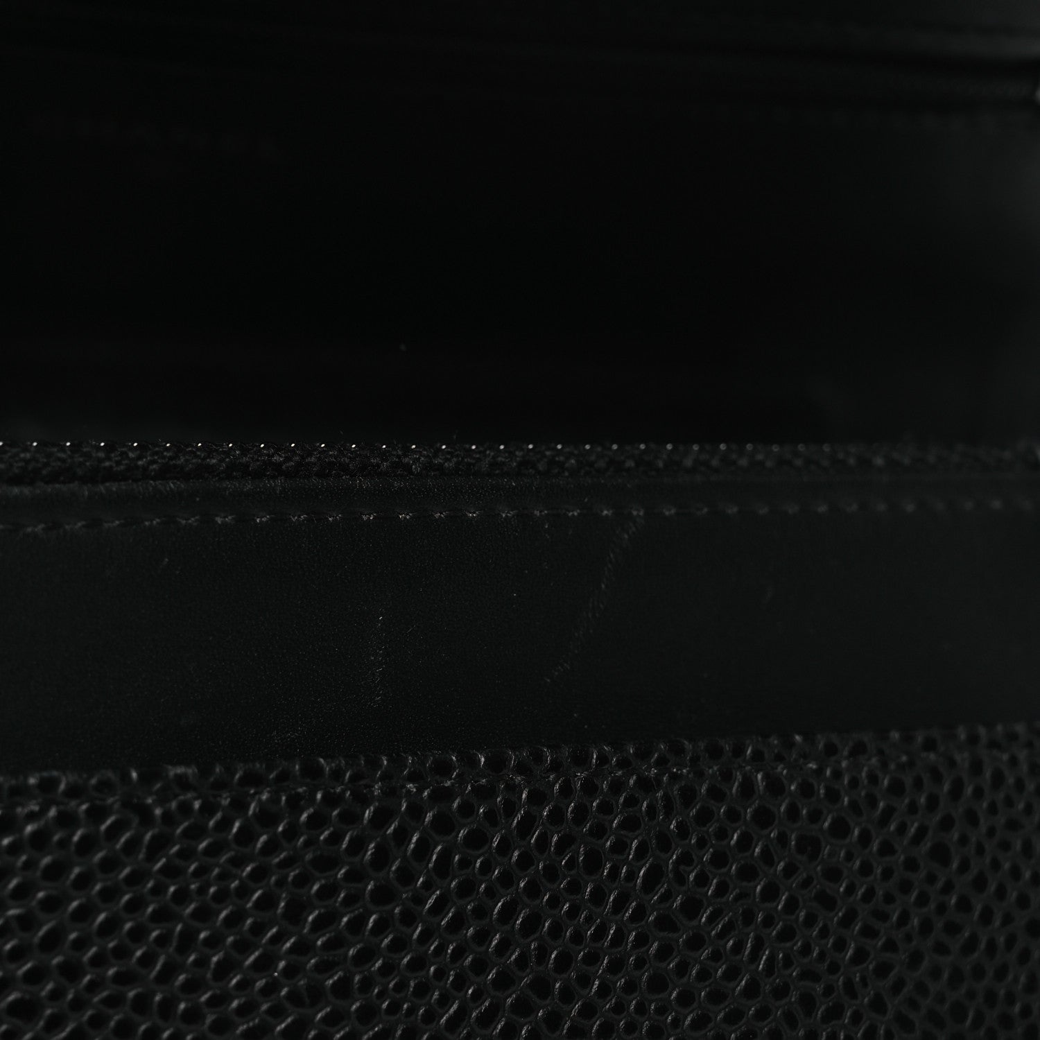 Chanel Caviar Timeless CC Wallet On Chain WOC Black 13 of 16