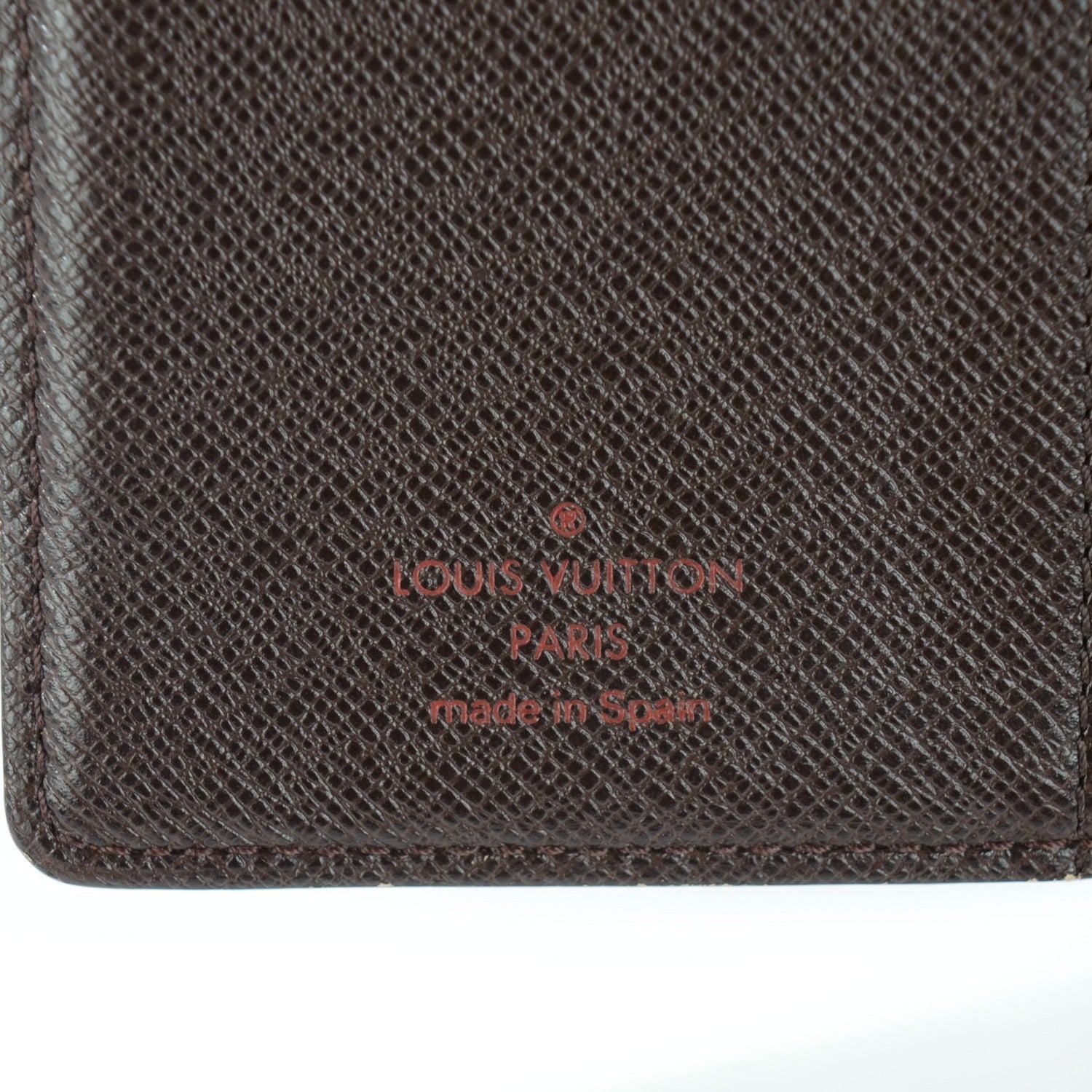 Louis Vuitton Damier Ebene Small Ring Agenda Cover 5 of 7