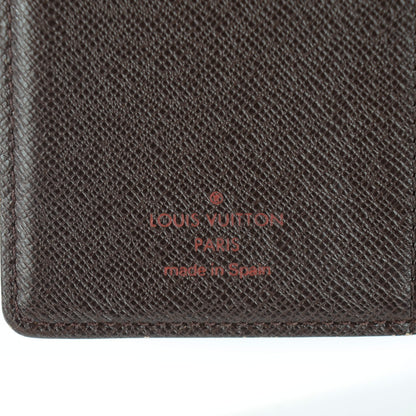 Louis Vuitton Damier Ebene Small Ring Agenda Cover 5 of 7