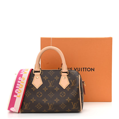 Louis Vuitton Monogram Speedy Bandouliere 20 Fuchsia 10 of 10