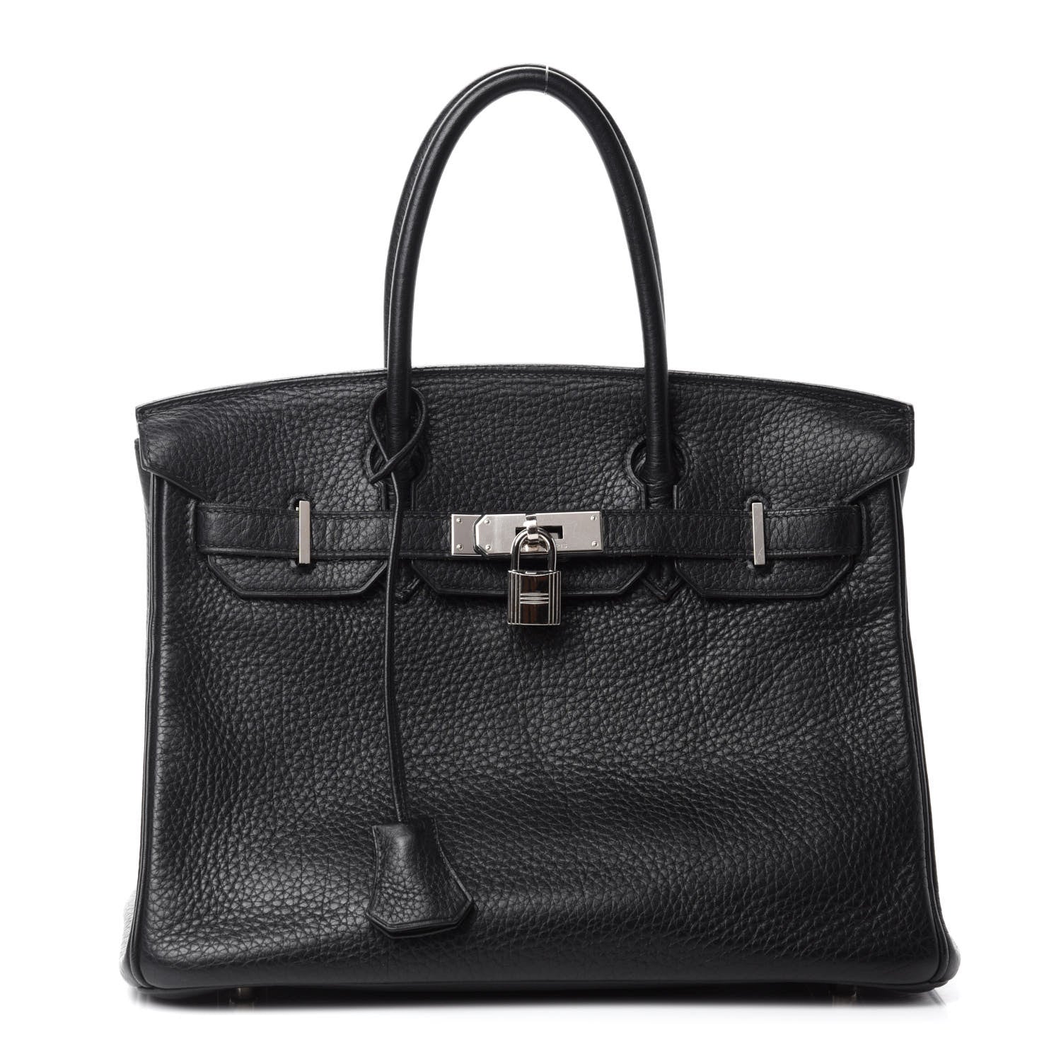 Hermes Taurillon Clemence Birkin 30 Black 1 of 13