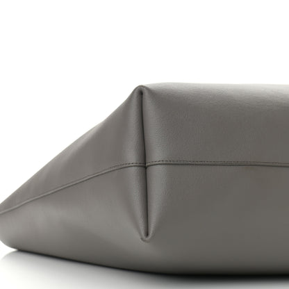 Saint Laurent Calfskin Large Shopping Tote Fog 9 of 11