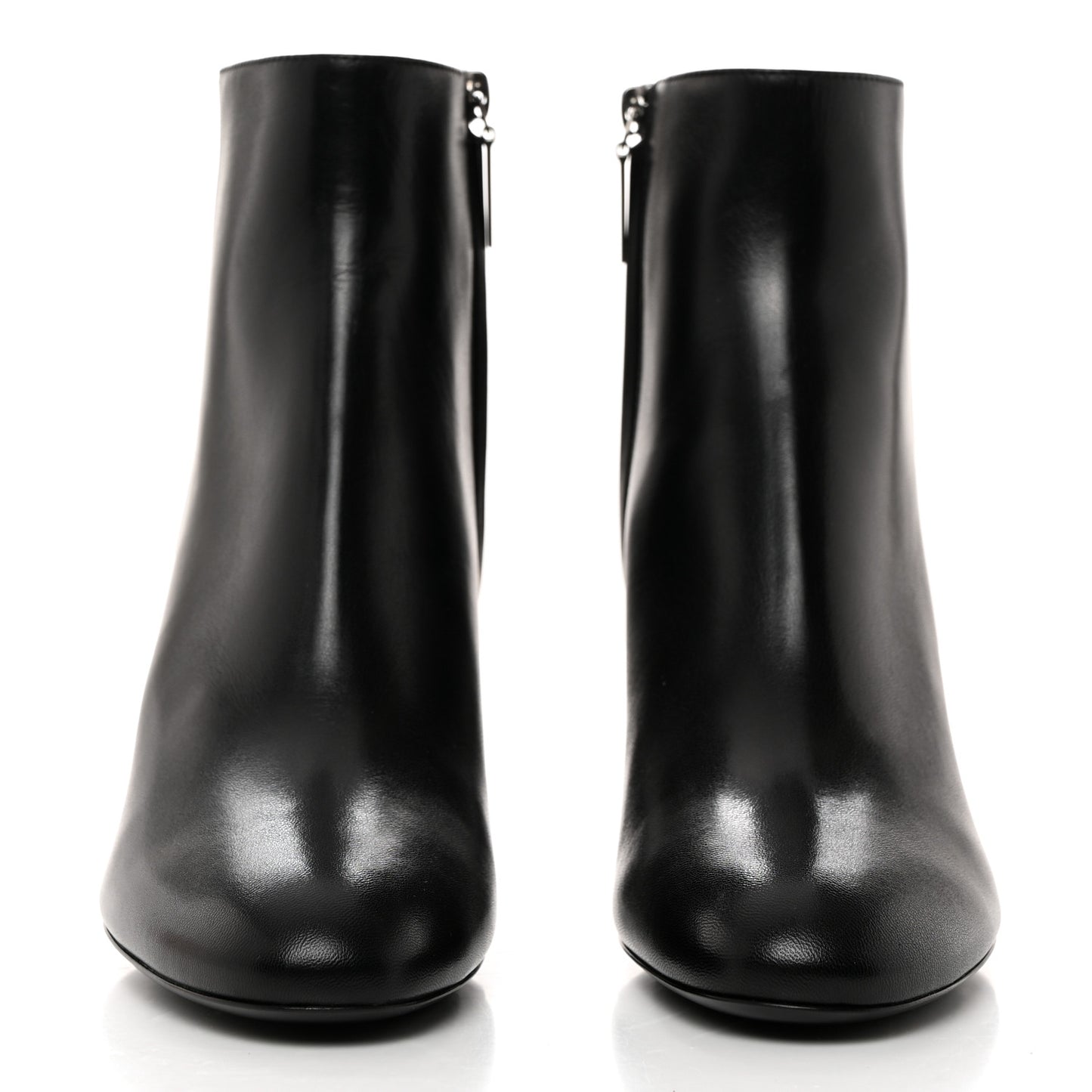 Nappa Vendome Loulou Ankle Zip Boots 39.5 Black