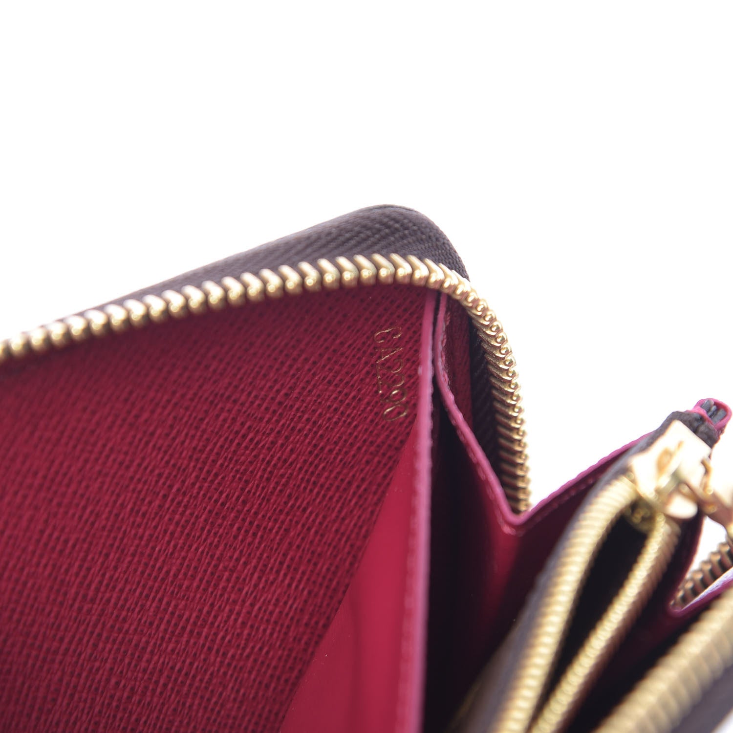 Louis Vuitton Monogram Clemence Wallet Fuchsia 7 of 8