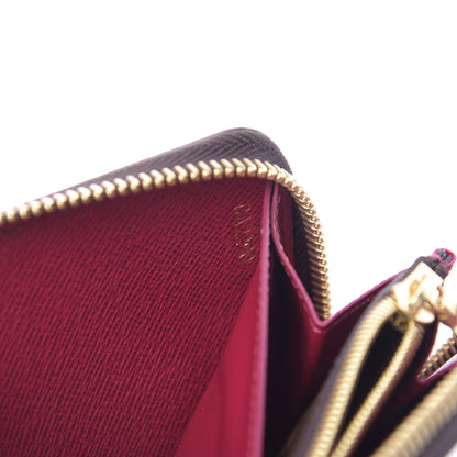 Louis Vuitton Monogram Clemence Wallet Fuchsia 7 of 8