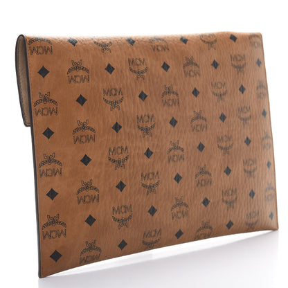 MCM Visetos Tri Pouch Set Cognac 3 of 14