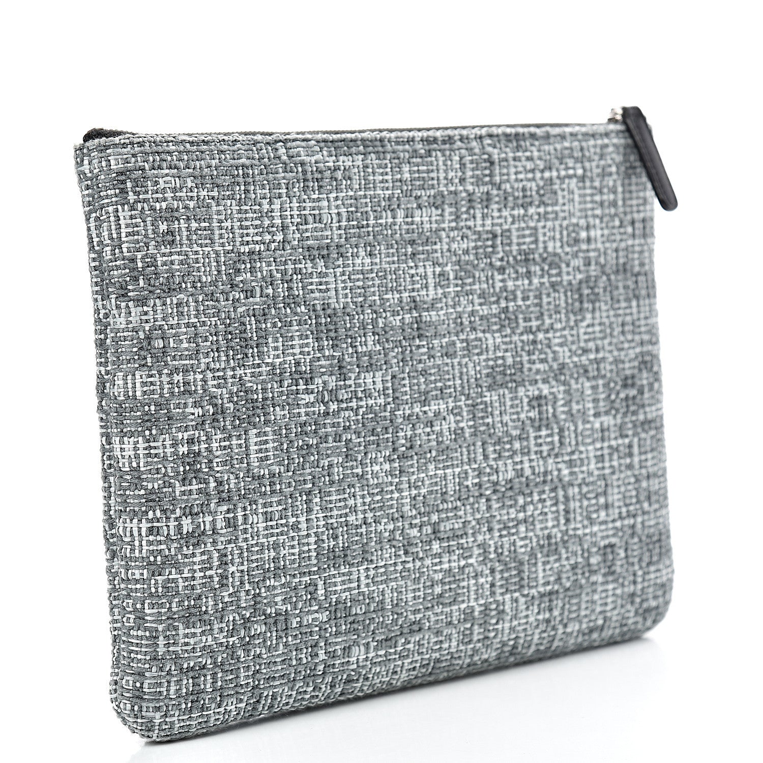 Chanel Canvas Small Deauville Pouch Charcoal 2 of 7