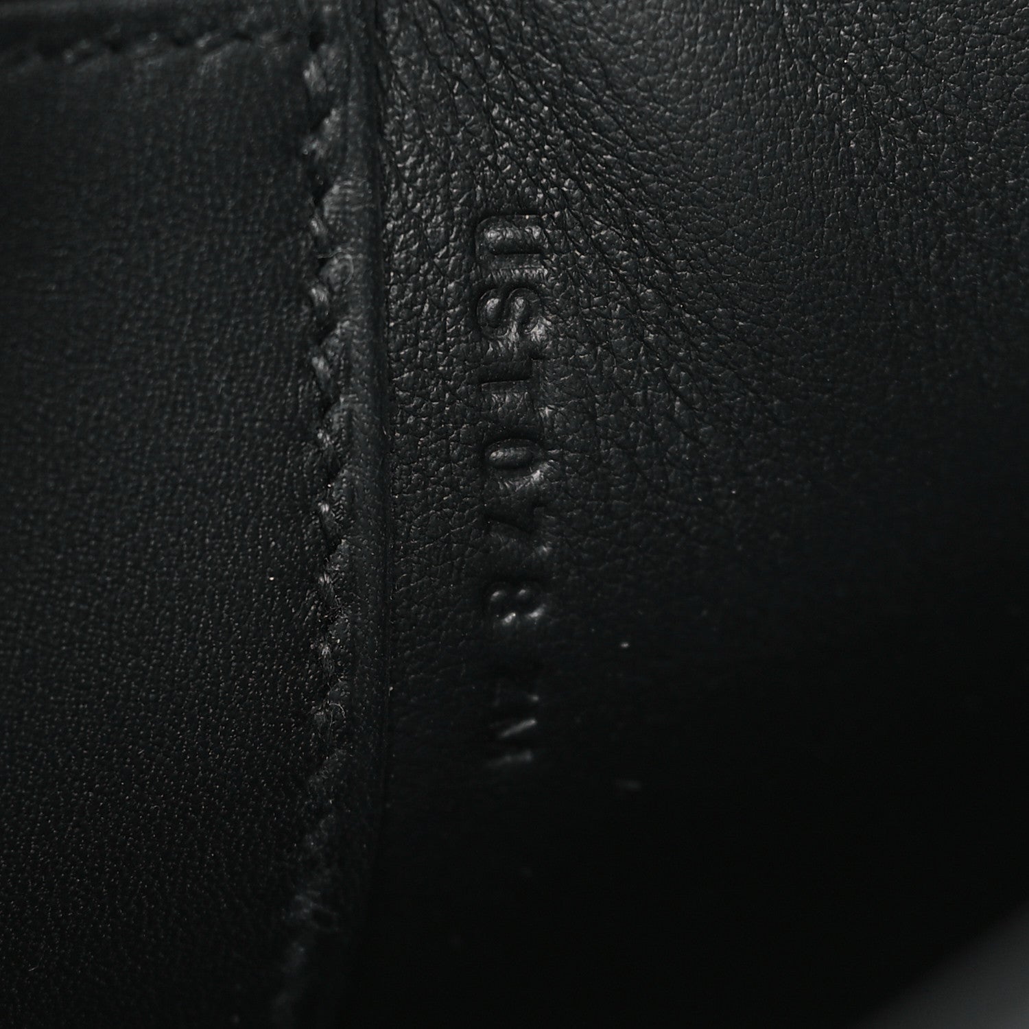 Hermes Swift Kelly Cut Clutch Pochette Black 7 of 10