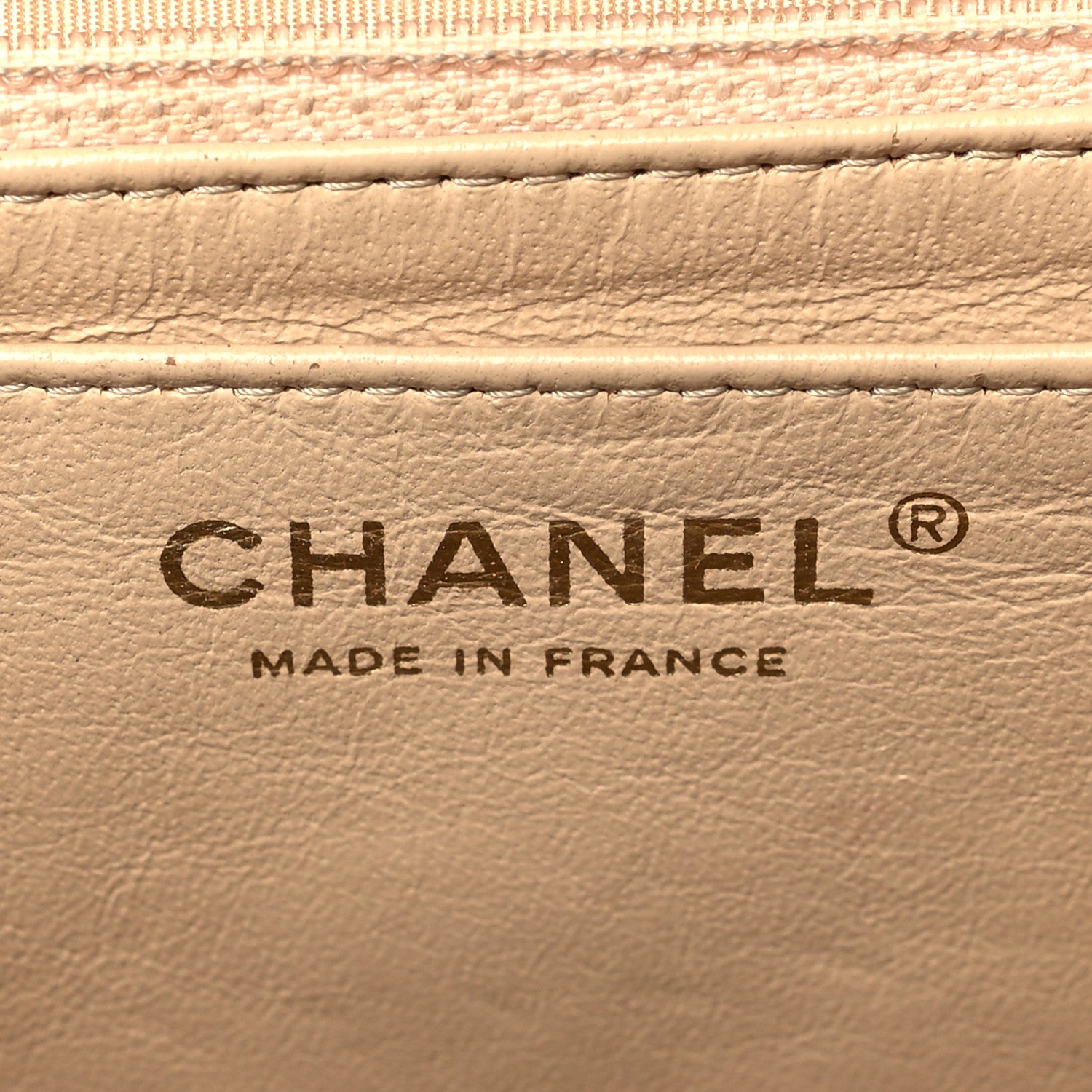 Chanel Caviar Quilted Jumbo Single Flap Beige Clair 6 of 14