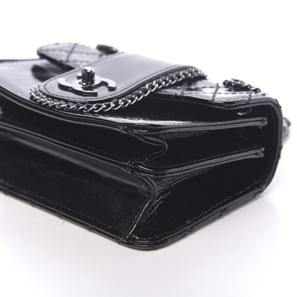 Chanel Patent Mini Madison Flap Black 10 of 11