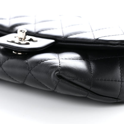 Chanel Calfskin Quilted CC Uniform Flap Belt Bag Black 11 of 12