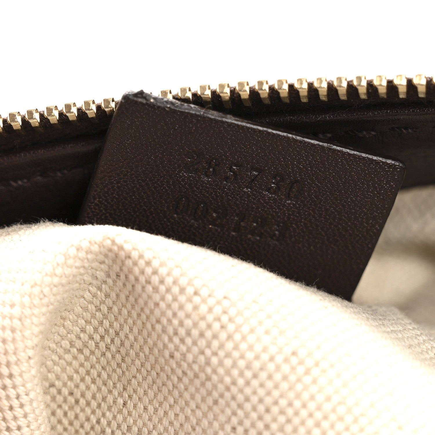Gucci Guccissima Large Sukey Top Handle Bag Chocolate 7 of 13