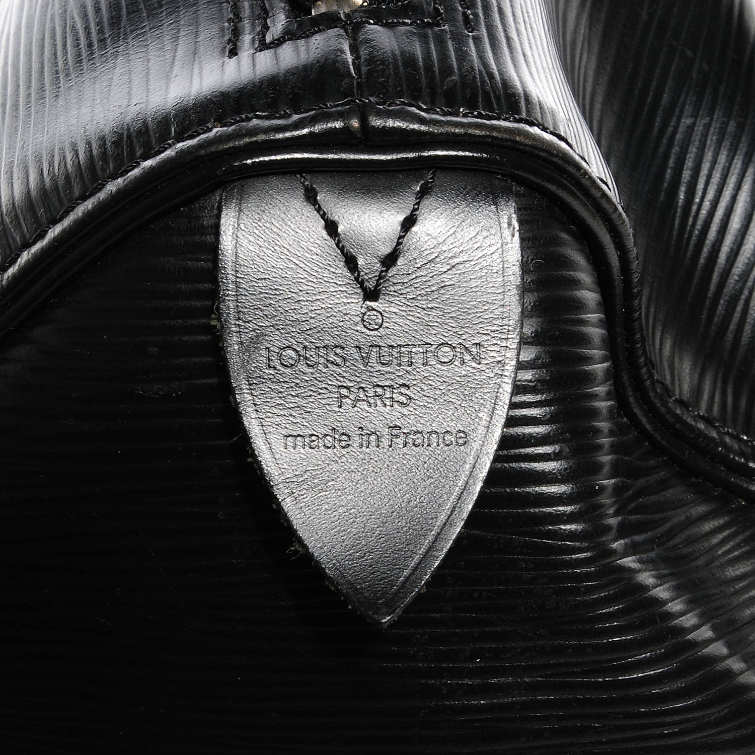 Louis Vuitton Epi Speedy 30 Black 5 of 7
