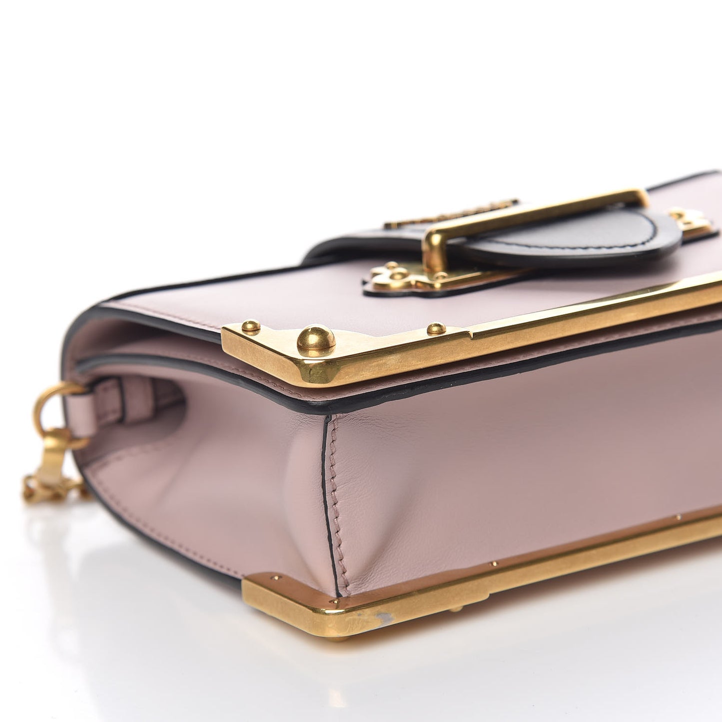 City Calfskin Saffiano Cahier Bag Mugheto Black