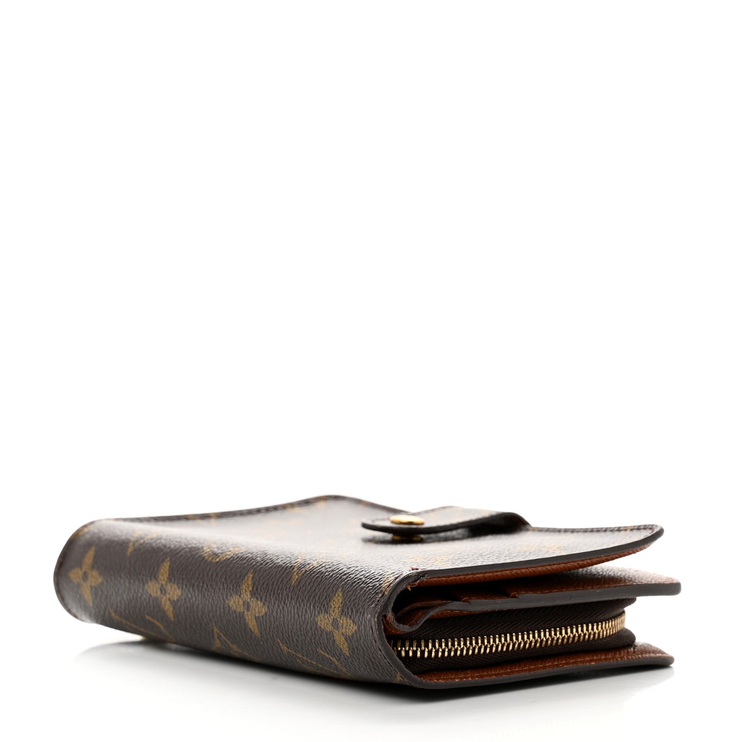 Monogram Zipped Papers Wallet