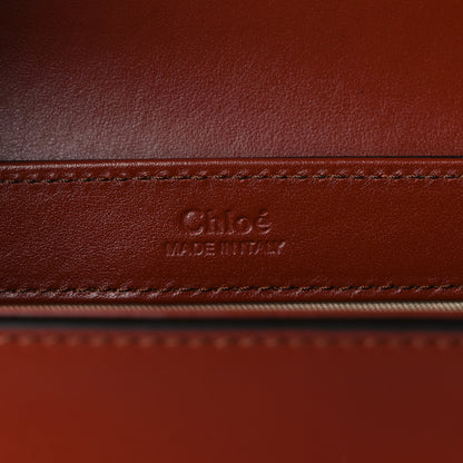 Chloe Shiny Calfskin Suede Mini C Bag Sepia Brown 6 of 10