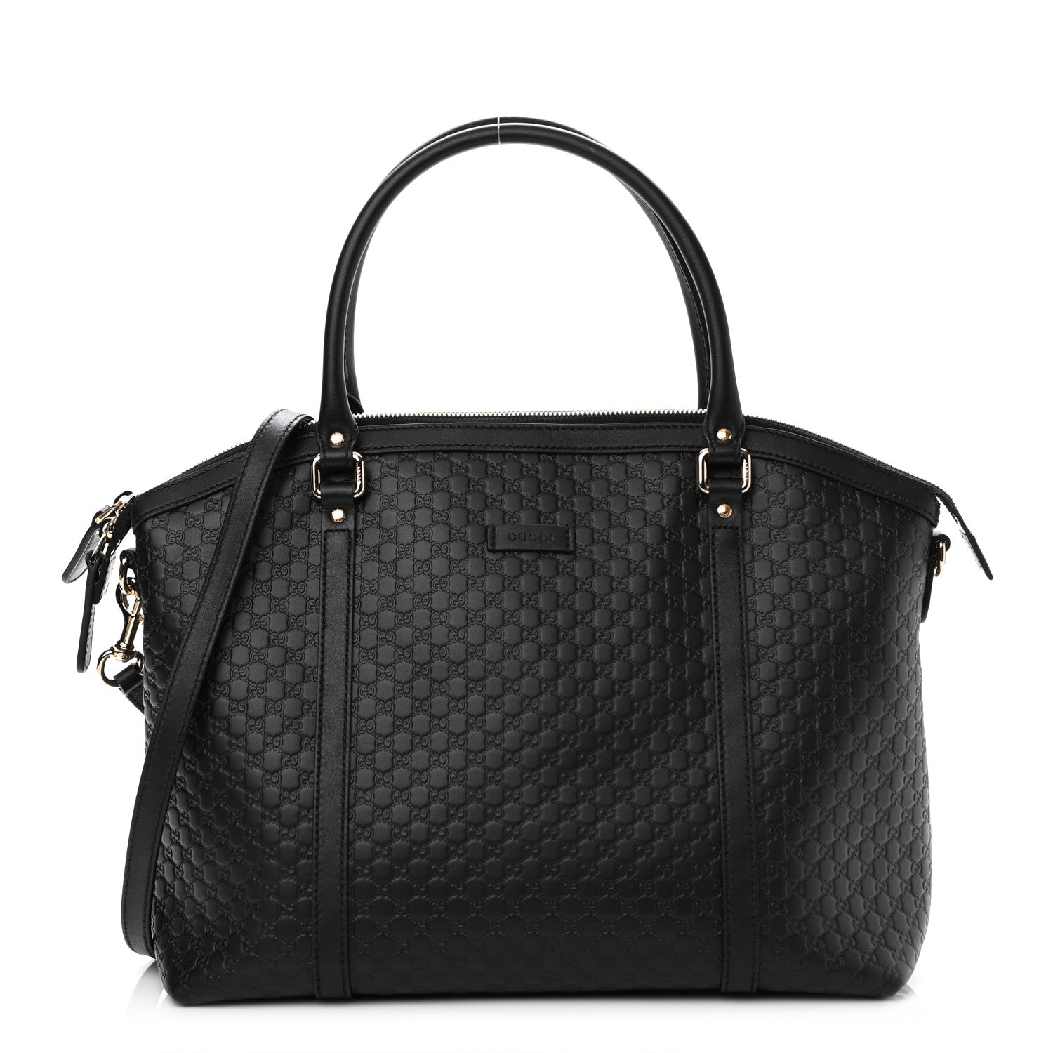 Gucci Soft Microguccissima Dome Satchel Black 1 of 10